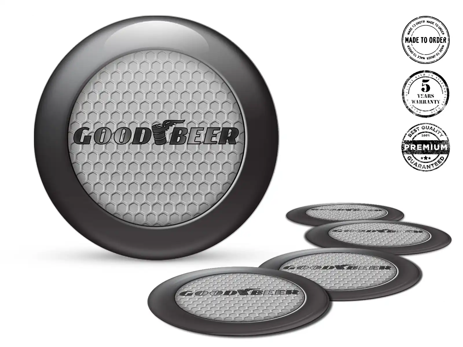 Decals on wheels Premium Quality Drift Dome Badges